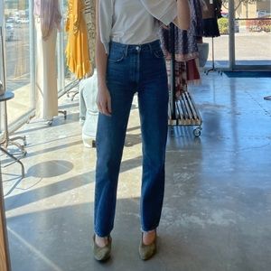 AGOLDE | 90's Pinch Waist High Rise Straight in Range